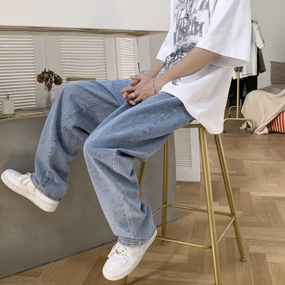 Loose Fit Cargo Pants Blue Denim Pakistan Summer Wear