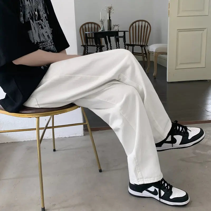 Loose Fit Cargo Pants Blue Denim Pakistan Summer Wear