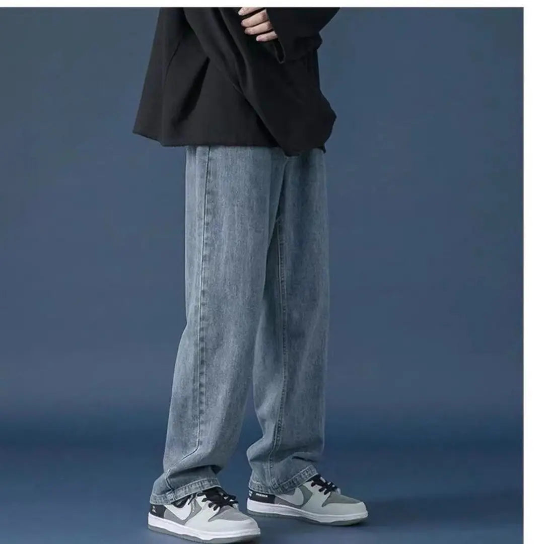 Loose Fit Cargo Pants Blue Denim Pakistan Summer Wear