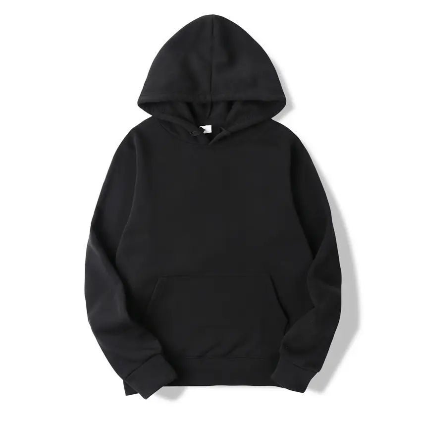 Plus Size Women Hoodie Winter Loose Fit White
