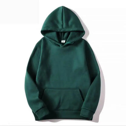 Plus Size Women Hoodie Winter Loose Fit White