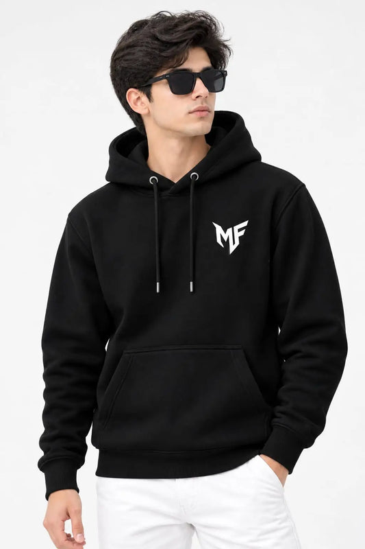 1 Pc Men's Fleece Printed Hoodie