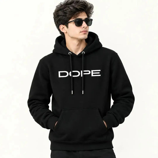 1 Pc Men's Fleece Printed Hoodie