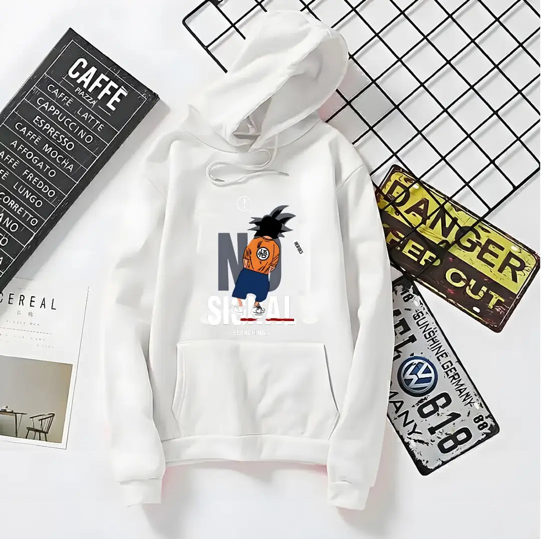 1 Pc Men's Fleece Printed Hoodie