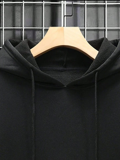 Men's Black Fleece Hoodie Small to XL