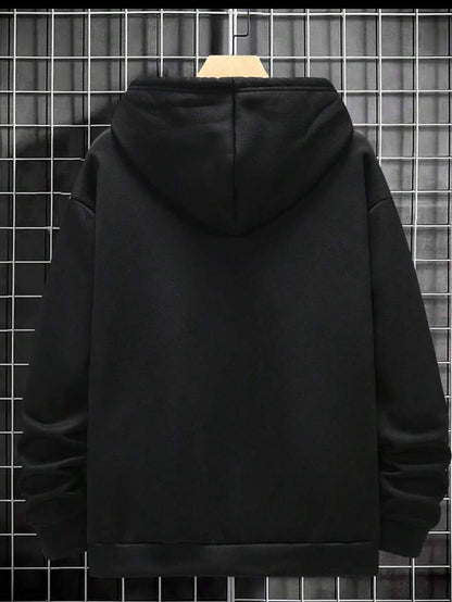 Men's Black Fleece Hoodie Small to XL